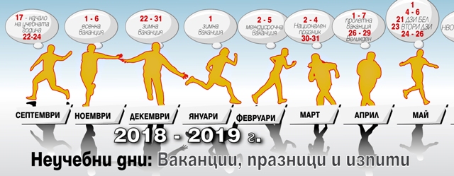 39 дни отдих за учениците