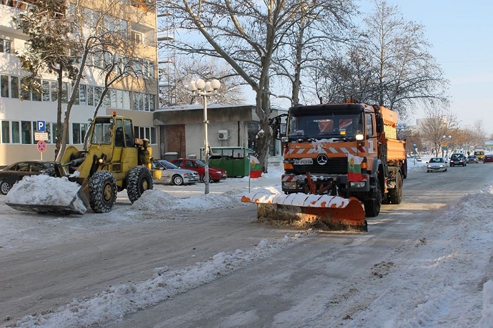 Община Козлодуй в пълна готовност за зимата