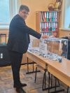 Росен Михайлов гласува в СУ
