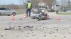 Моторист е ранен при катастрофа в Хайредин