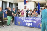 Врачански медици излязоха на протест
