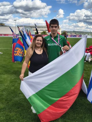 Млад атлет с два медала от Европейски детски игри в Чехия