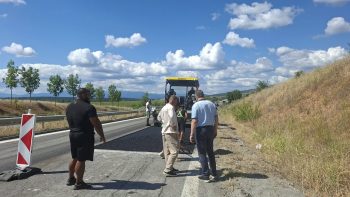 Инспектираха ремонта по обходния път на Монтана