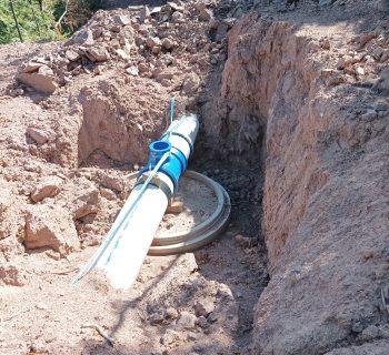 Приключи първият етап от изграждането на новия водопровод от извор „Черна“