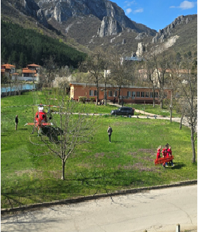 Врачански лекари спасиха млад мъж, след ПТП, въздушна линейка ще го закара в София