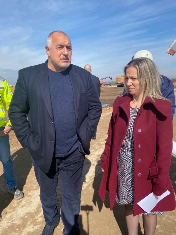 Край Расово Бойко Борисов инспектира Балкански поток