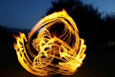 Козлодуй с огнено шоу за Часът на Земята