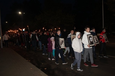 Факелно шествие премина през Козлодуй