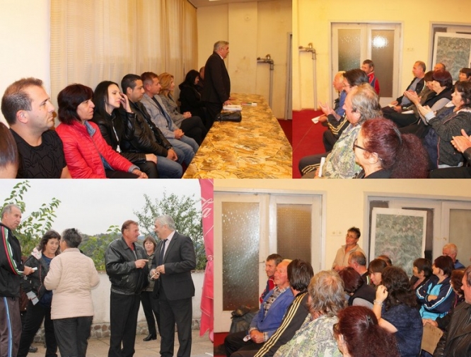 Кандидатът за кмет на община Мездра Иван Аспарухов се срещна с жителите на Цаконица, Горна Бешовица и Очин дол 