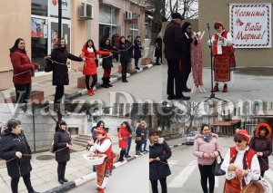 мартеница 351-метрова мартеница усукаха стотици в Оряхово