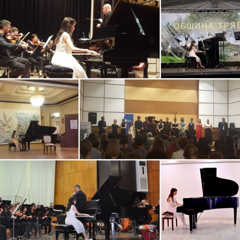 Успешната 2021 г. за младата врачанска пианистка Елица Стефанова