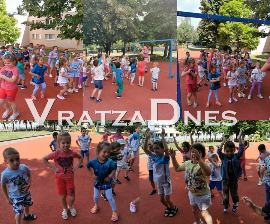 Цветна аеробика за здрави и усмихнати деца в ДГ