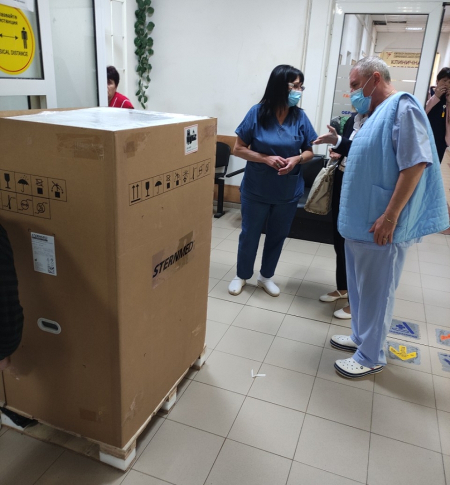 КОЦ-Враца получи дарение от фондация „Стилиян Петров