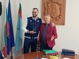 Кметът на Монтана получи екип на вицесветовните шампони по волейбол