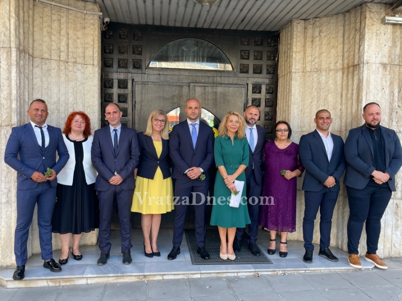 Коалиция ГЕРБ-СДС регистрира листата си с кандидати за народни представители от област Враца за предстоящите парламентарни избор