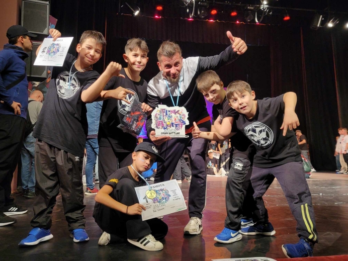 Врачански брейк танцьори с поредна награда