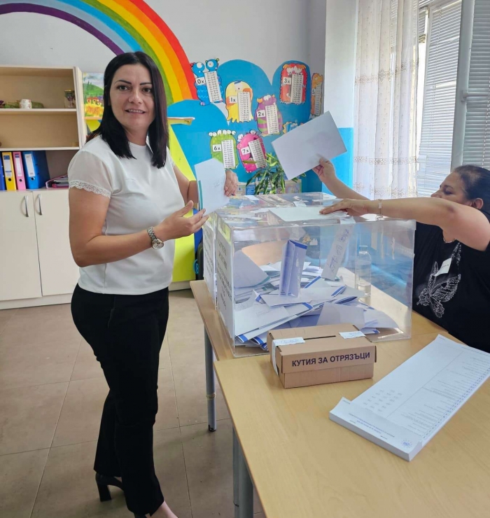 Валя Берчева гласува за просперитета на област Враца