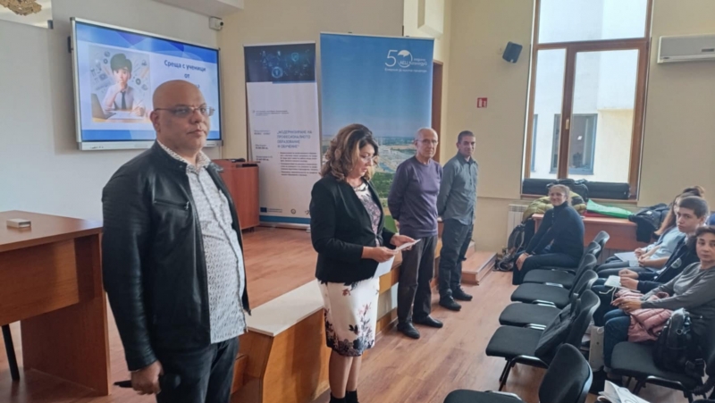 Представители на АЕЦ, Булатом и техническия университет се срещнаха с врачански ученици