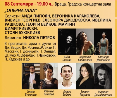 Симфониетата открива сезона си във Враца с „Оперна гала“