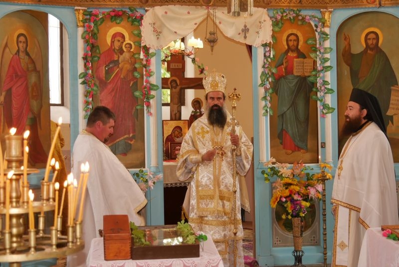 Видинският митрополит Даниил отслужи света лигургия в храм "Света Параскева"