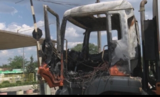 Подпалиха камион в Галиче