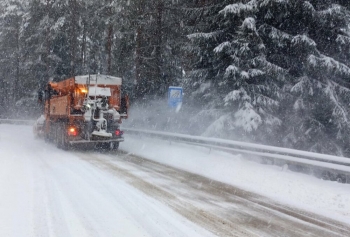 Пътищата в Монтанско са проходими при зимни условия