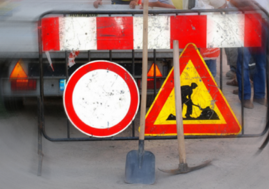 Ðåìîíòè îãðàíè÷èõà äâèæåíèåòî â ðàéîíà íà Îõîäåí