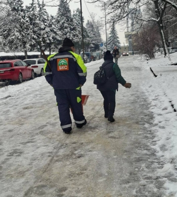 Врачани се озоваха в болница заради поледицата
