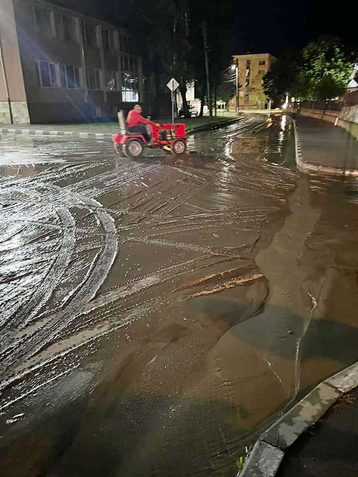 Порой затлачи с кал възлов участък в Мизия