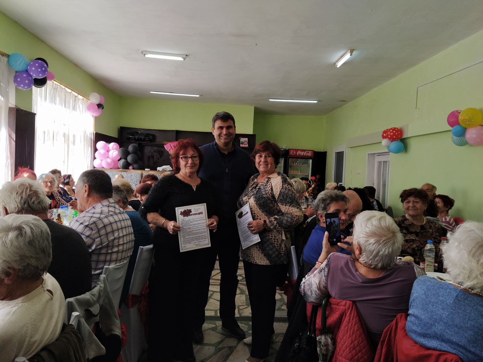 Андрей Вълчев поздрави пенсионерите