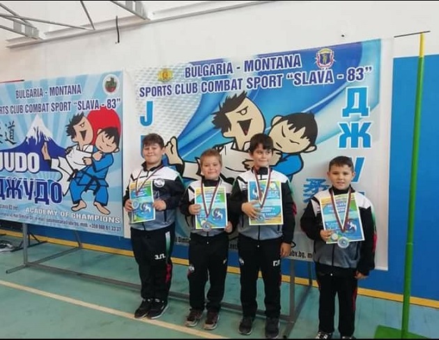 СК „ЧАВДАР – 2015“ с медали от турнира по джудо в Монтана