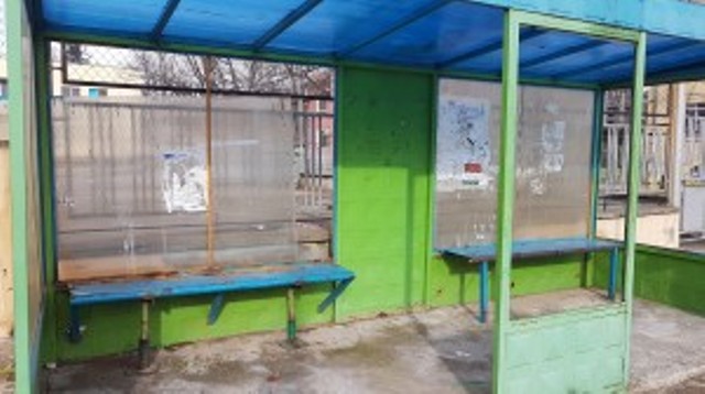 Удариха спирка на градския транспорт