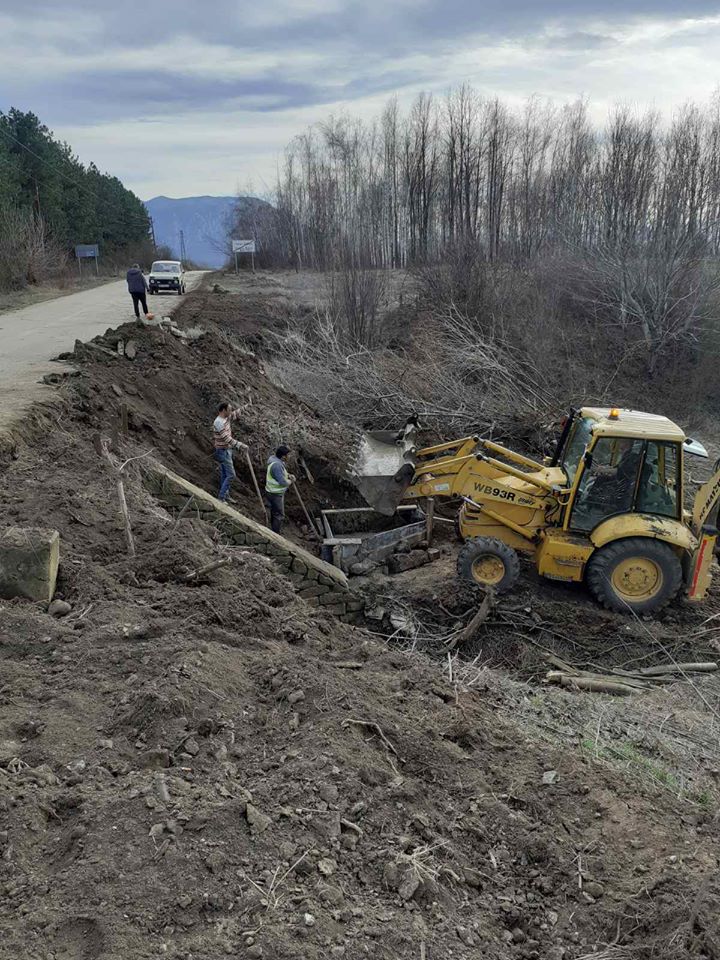 Кмет благодари на Областно пътно за авариен ремонт