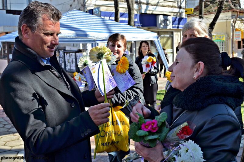8 март в Бяла Слатина