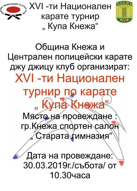 Каратисти ще мерят сили за „Купата на Кнежа”