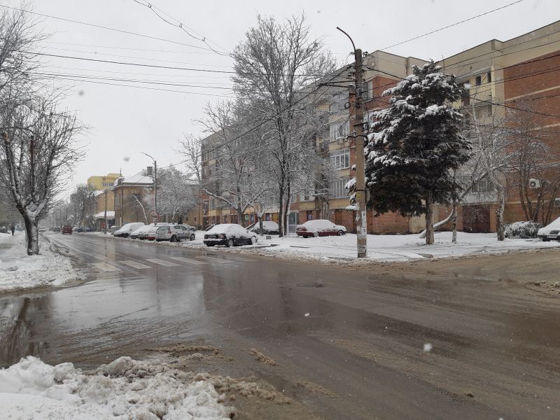 Разчистват заснежени пътища в Белослатинско