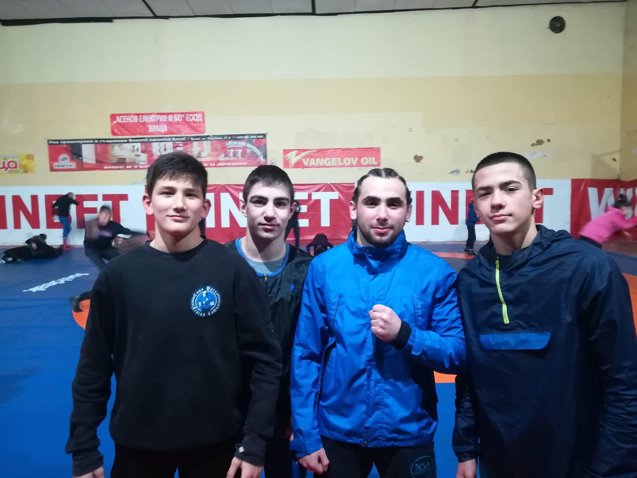 Четирима врачански борци на републиканско за кадети