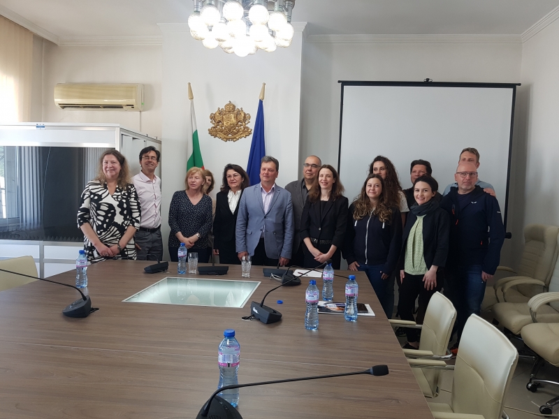 Голяма делегация посети Областна администрация-Враца