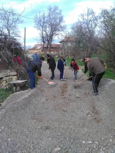 Възстановиха улици в Баурене