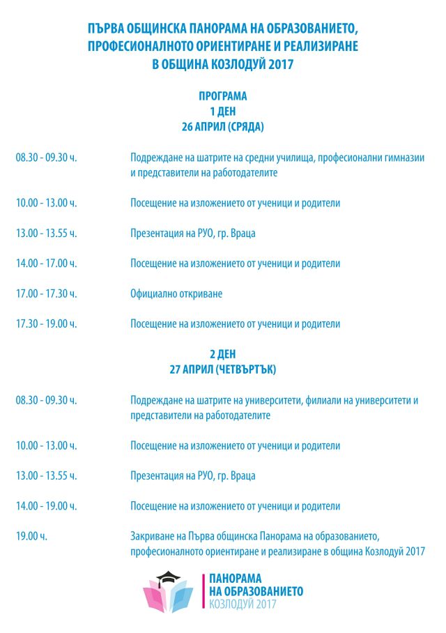 Панорама на образованието отваря врати в Козлодуй